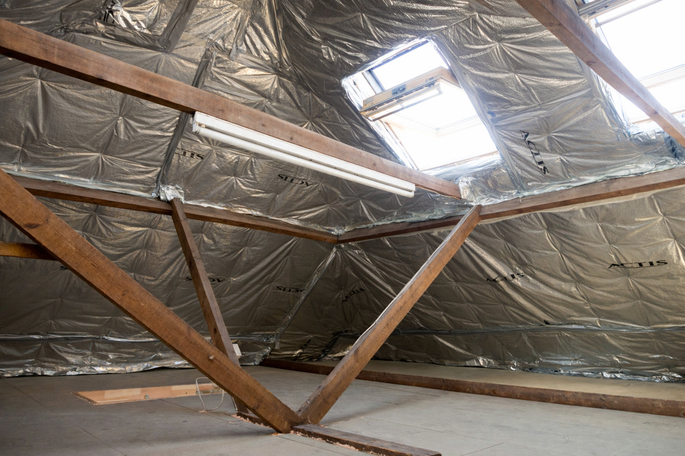 Attic insulation